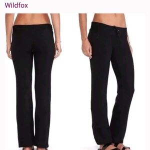 Wildfox Women's Sleek Black Joggers